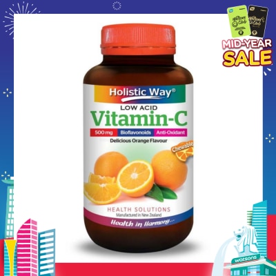 HOLISTIC WAY Chewable Vitamin C 500mg 50's