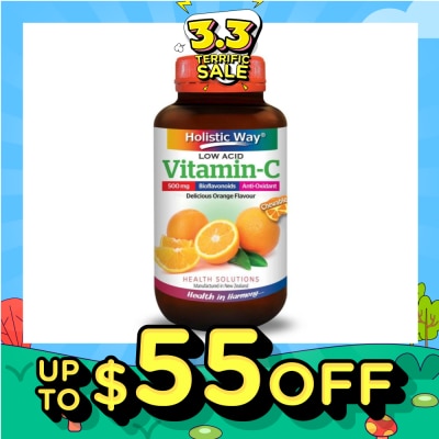 HOLISTIC WAY Chewable Vitamin C 500mg 50's