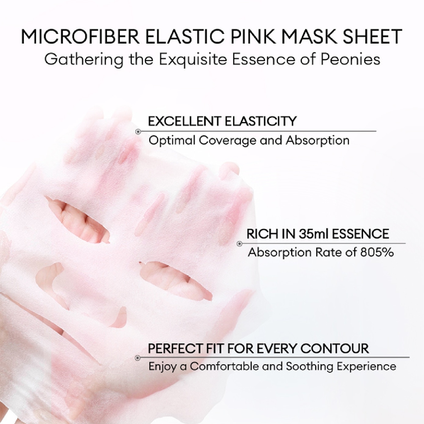 Peony Youth Capture Brightening Facial Mask 35ml x 5s