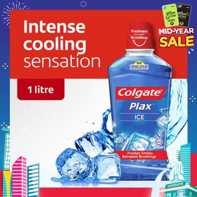 COLGATE Plax Mouthwash 1L Ice