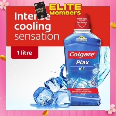 COLGATE Plax Mouthwash 1L Ice