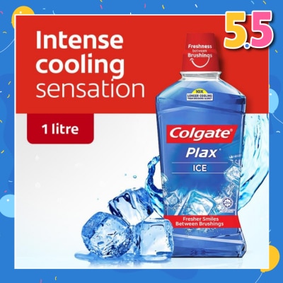 COLGATE Plax Mouthwash 1L Ice