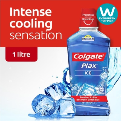COLGATE Plax Mouthwash 1L Ice image