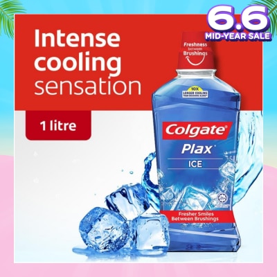 COLGATE Plax Mouthwash 1L Ice