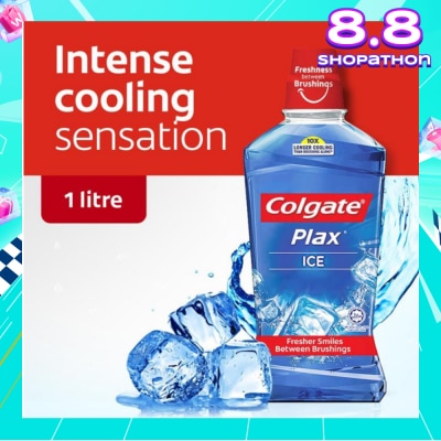COLGATE Plax Mouthwash 1L Ice