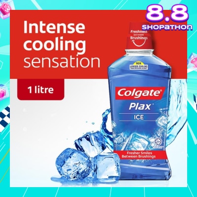 COLGATE Plax Mouthwash 1L Ice