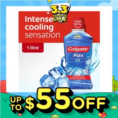 COLGATE Plax Mouthwash 1L Ice