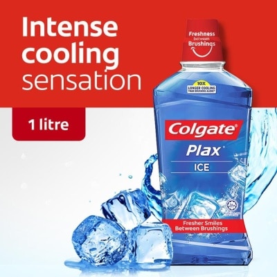 COLGATE Plax Mouthwash 1L Ice