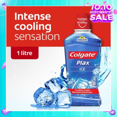 COLGATE Plax Mouthwash 1L Ice