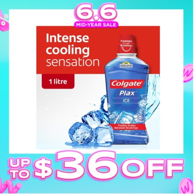 COLGATE - Plax Mouthwash 1L Ice