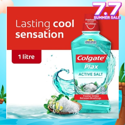 COLGATE Plax Mouthwash Active Salt 1L