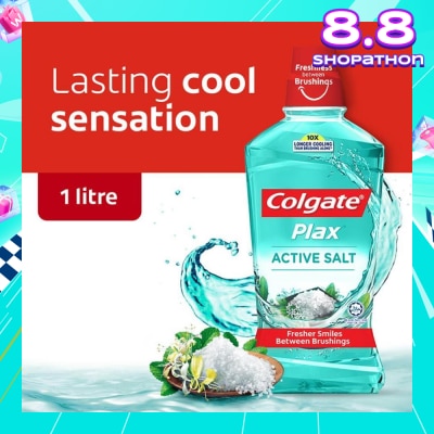 COLGATE Plax Mouthwash Active Salt 1L