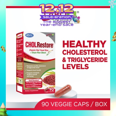 LABO NUTRITION CHOLRestore Dietary Supplement Veggie Capsule 90s