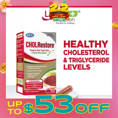 LABO NUTRITION CHOLRestore Dietary Supplement Veggie Capsule 90s
