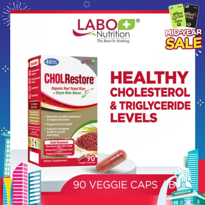 LABO NUTRITION CHOLRestore Dietary Supplement Veggie Capsule 90s