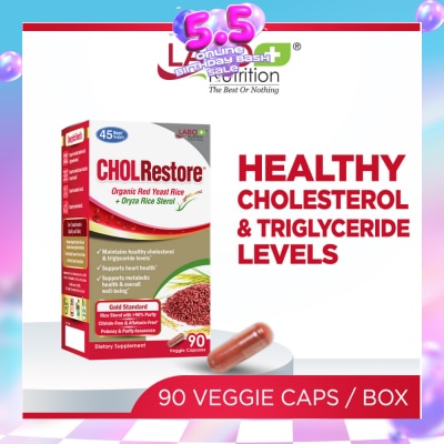 LABO NUTRITION - CHOLRestore Dietary Supplement Veggie Capsule 90s