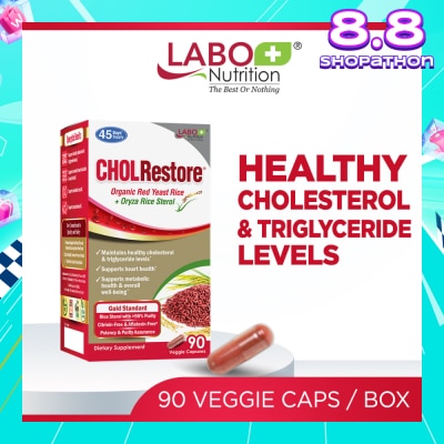 LABO NUTRITION CHOLRestore Dietary Supplement Veggie Capsule 90s