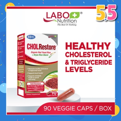 LABO NUTRITION CHOLRestore Dietary Supplement Veggie Capsule 90s