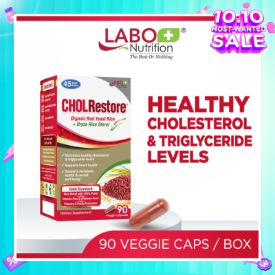 LABO NUTRITION CHOLRestore Dietary Supplement Veggie Capsule 90s