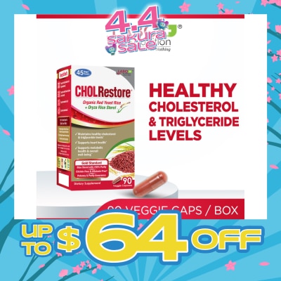 LABO NUTRITION - CHOLRestore Dietary Supplement Veggie Capsule 90s