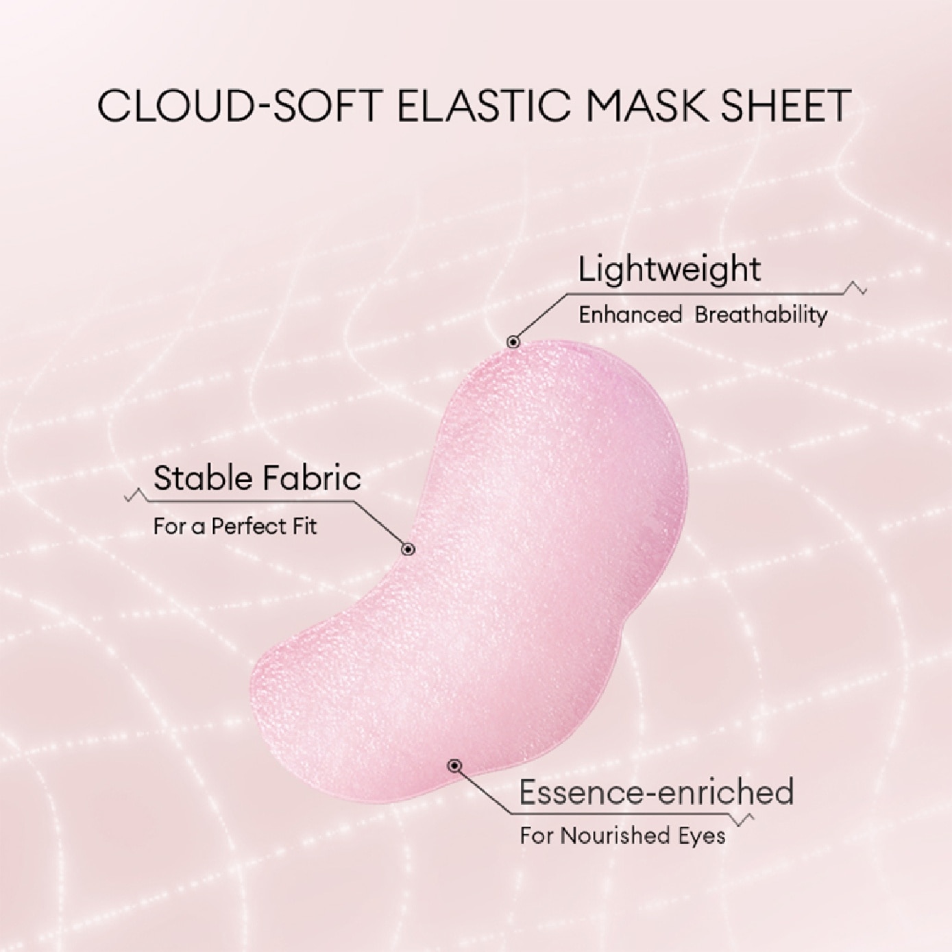 Peony Pink WrinkleLift Firming Eye Mask  5.5g x 7s
