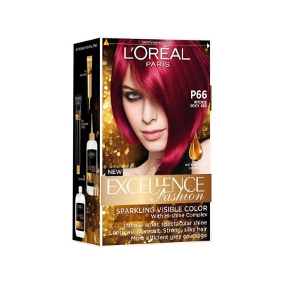 L'OREAL PARIS EXCELLENCE Fashion Hair Colour Intense #P66 Spicy Red 1s