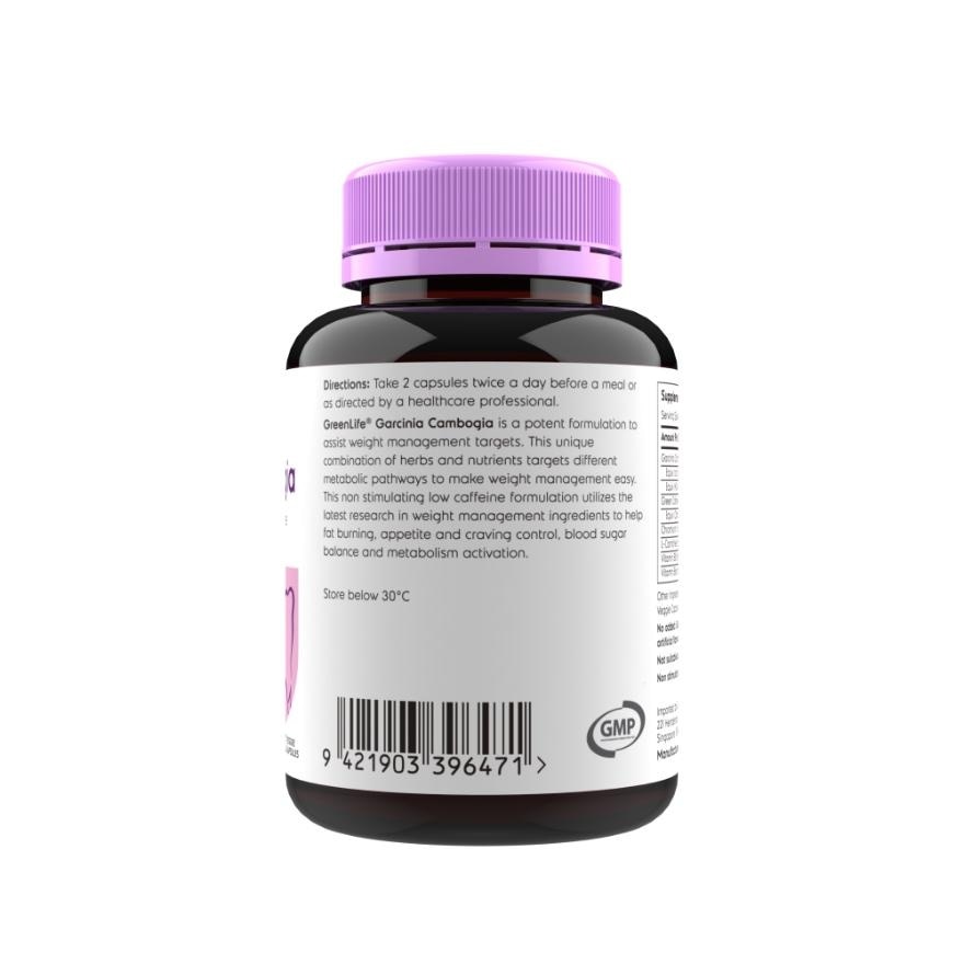 GREENLIFE Garcinia Cambogia 120 Veg. Capsules | Vitamins