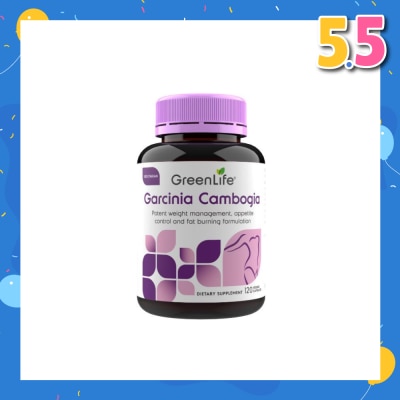 GREENLIFE Garcinia Cambogia 120 Veg. Capsules