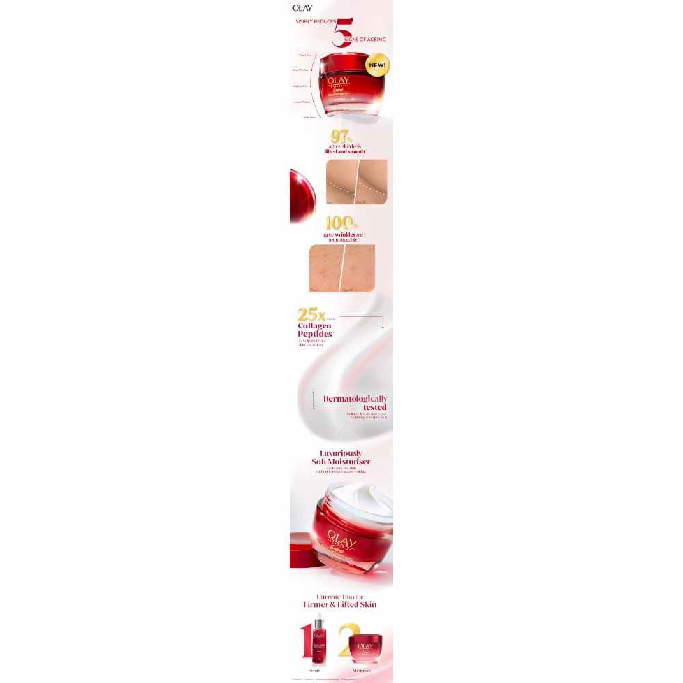 Regenerist Anti Aging Super Collagen-Peptides Moisturiser 45g