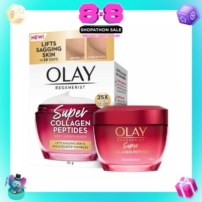 OLAY - Regenerist Anti Aging Super Collagen-Peptides Moisturiser 45g