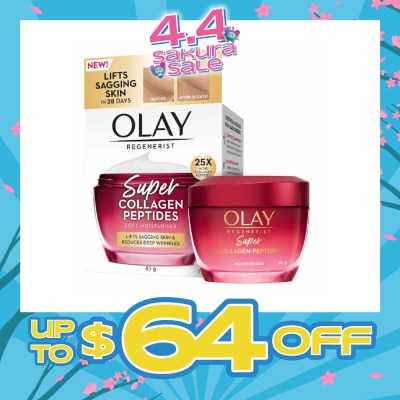 OLAY - Regenerist Anti Aging Super Collagen-Peptides Moisturiser 45g