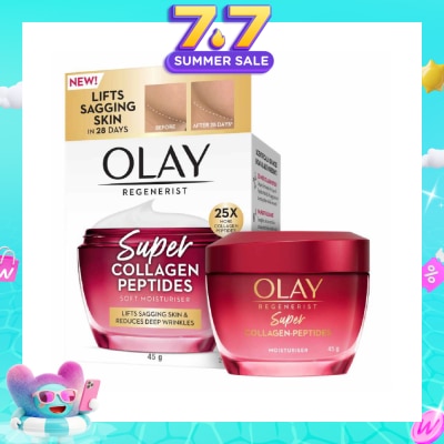 OLAY - Regenerist Anti Aging Super Collagen-Peptides Moisturiser 45g