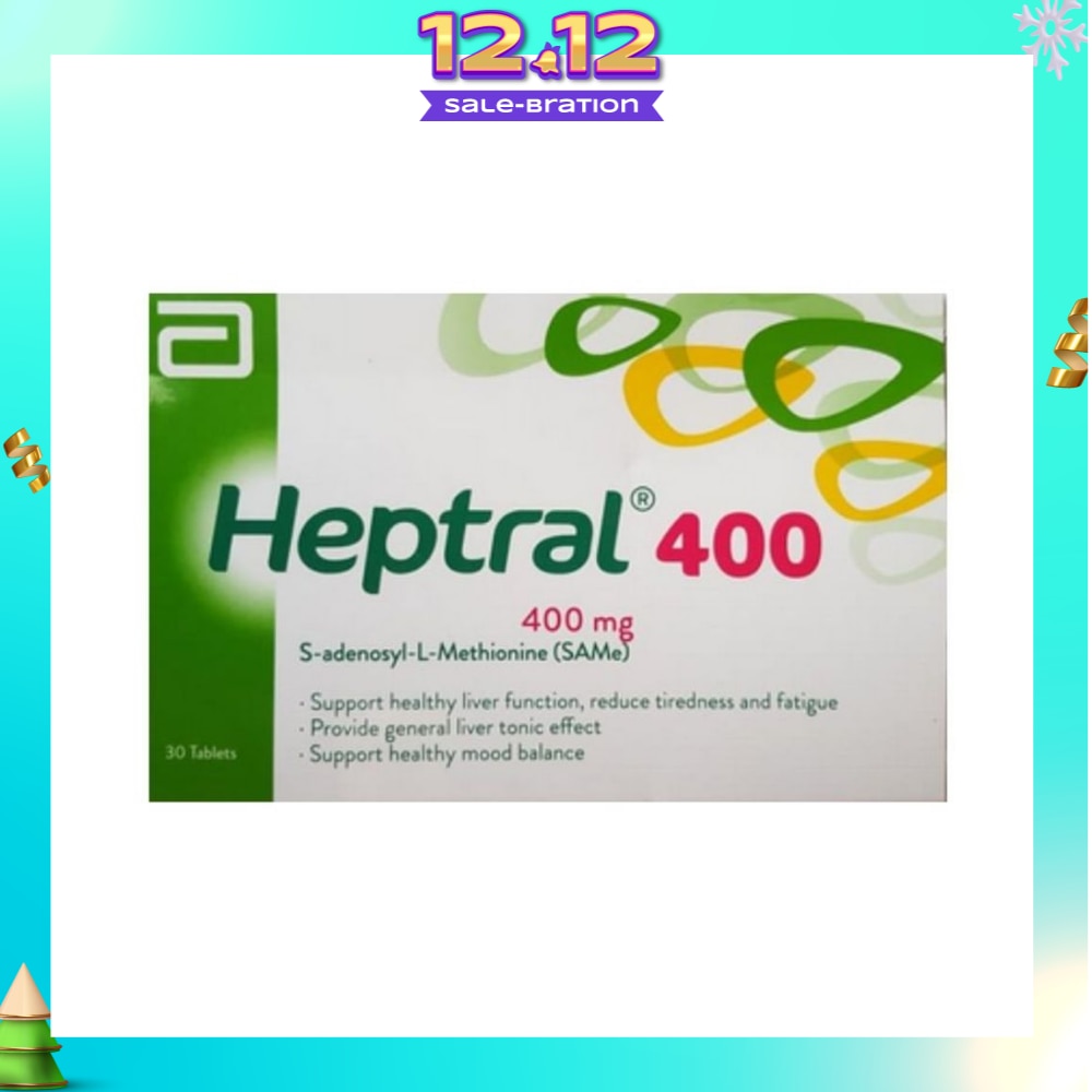 Tablets 400mg (Supporting Healthy Liver Function & Healthy Mood) 30s