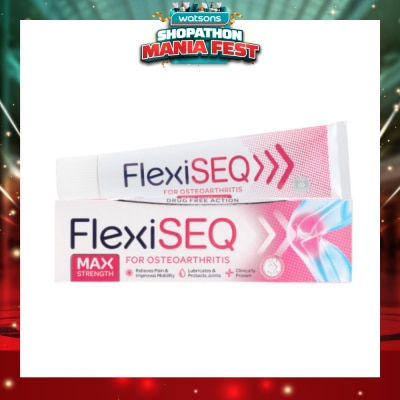 FLEXISQ - Topical Pain Relief Gel (Suitable For Joint Pain Osteoarthritis and General Joint Health Maintenance) 50g