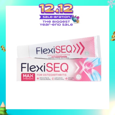 FLEXISQ Topical Pain Relief Gel (Suitable For Joint Pain Osteoarthritis and General Joint Health Maintenance) 50g