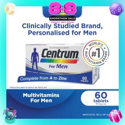 CENTRUM - Men 60 Tablets