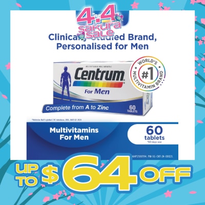 CENTRUM - Men 60 Tablets