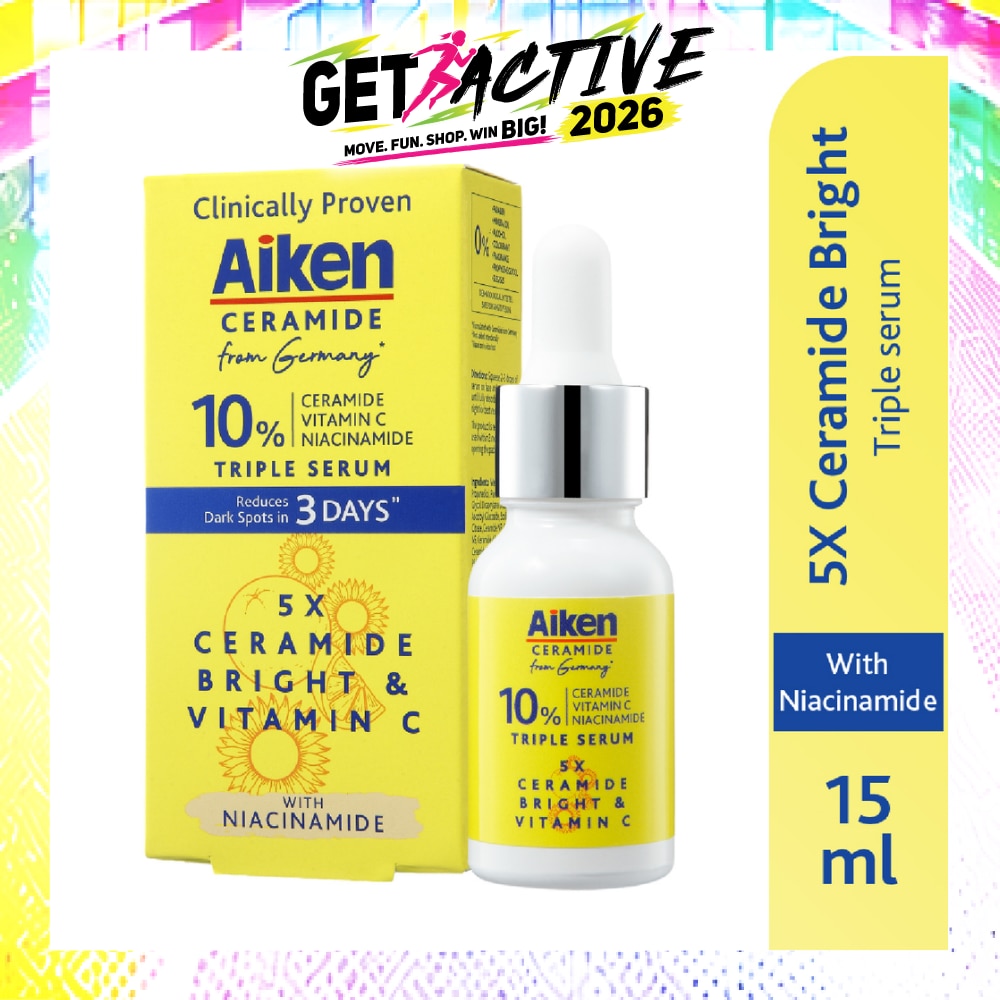5X Ceramide Bright & Vitamin C Triple Serum 15ml image