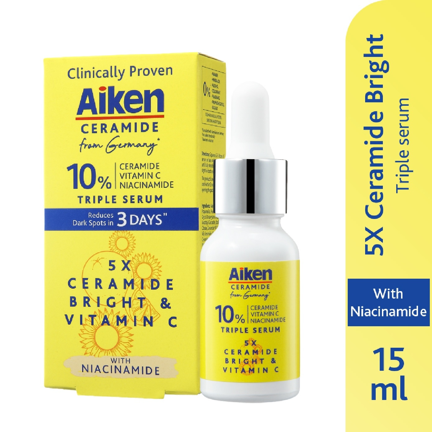 5X Ceramide Bright & Vitamin C Triple Serum 15ml image