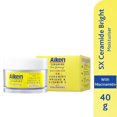 AIKEN - 5X Ceramide Bright & Vitamin C Moisturiser 40g