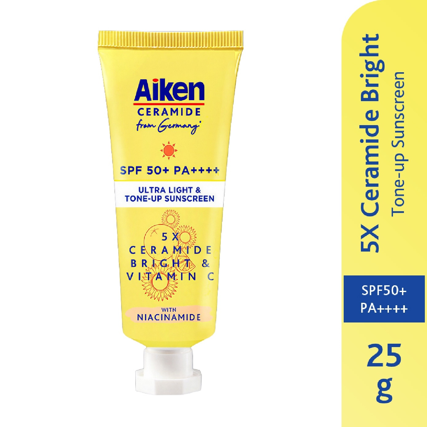 5X Ceramide Bright & Vitamin C Ultra Light and Tone-Up Sunscreen SPF 50+ PA++++ 25g image
