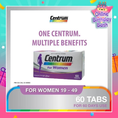 CENTRUM Women 60 Tablets