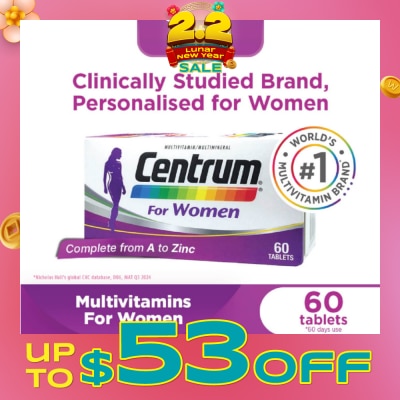 CENTRUM Women 60 Tablets