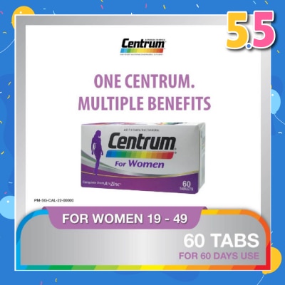 CENTRUM Women 60 Tablets