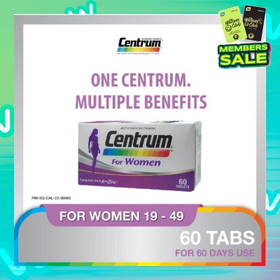 CENTRUM Women 60 Tablets