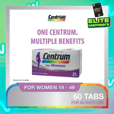 CENTRUM Women 60 Tablets