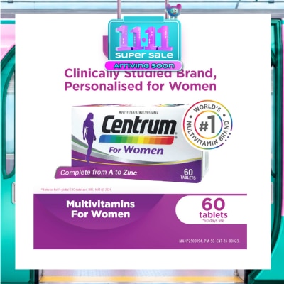 CENTRUM Women 60 Tablets image