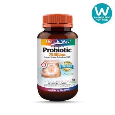 HOLISTIC WAY - Probiotic 75 Billion 30 Vegetarian Capsules image