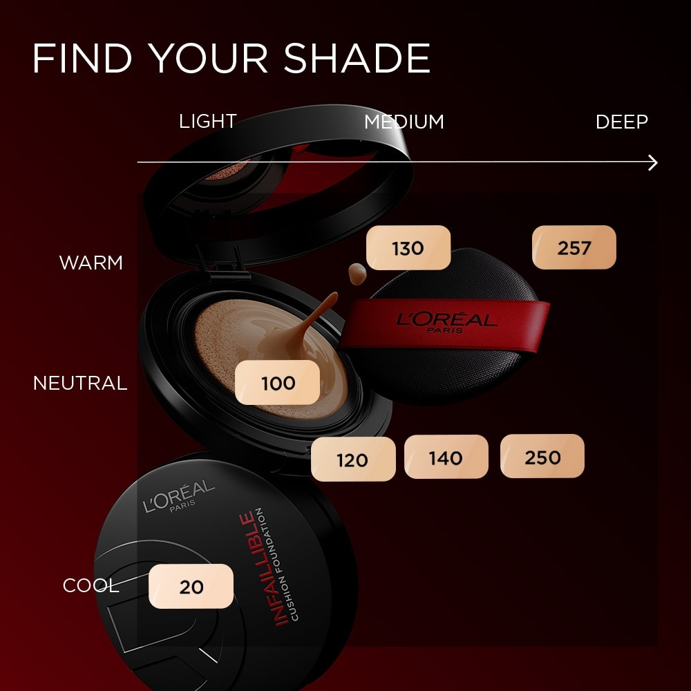 [CNY] Infaillible 24h Fresh Wear Cushion Foundation #20 1s