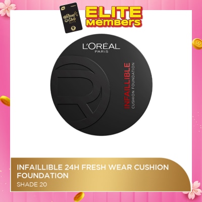 L'OREAL PARIS MAKEUP [CNY] Infaillible 24h Fresh Wear Cushion Foundation #20 1s